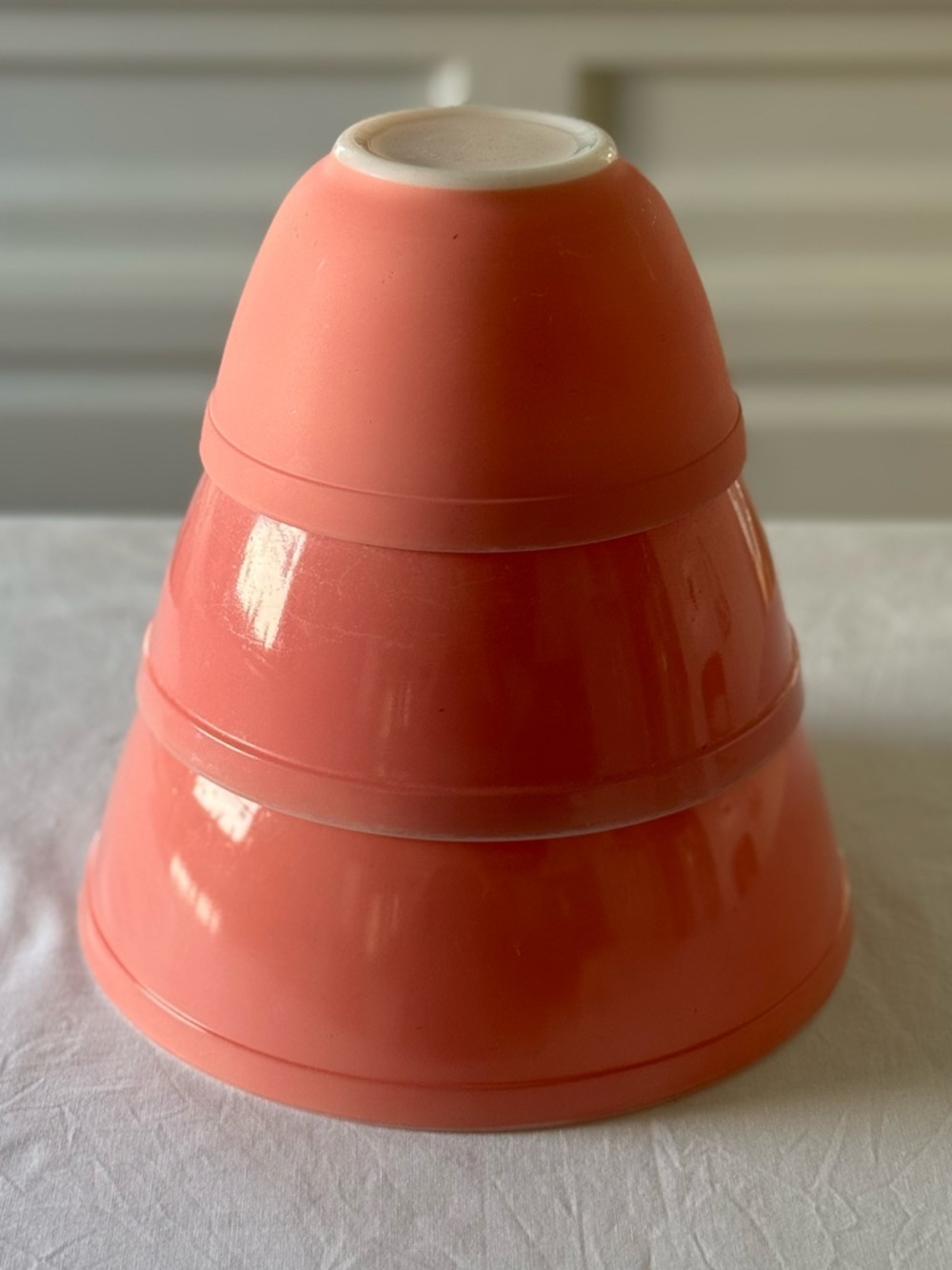 Vintage Pyrex Pink Mixing Bowl Set of 3 | 401 402 403 | 1956-1962 | HTF